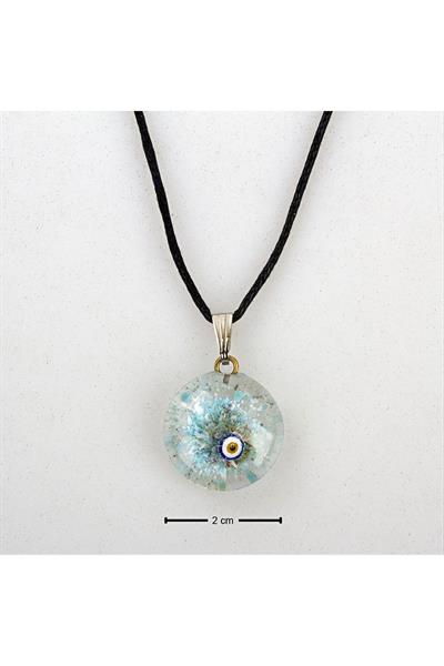 Nazarlı Cam Kolye