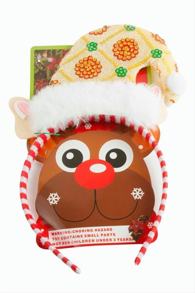 Noel Baba Şapkası Yılbaşı Taç