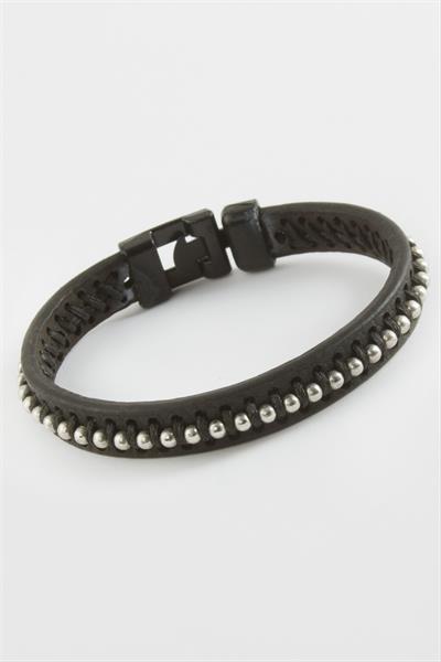 Noktalı Kaliteli Suni Deri Bileklik