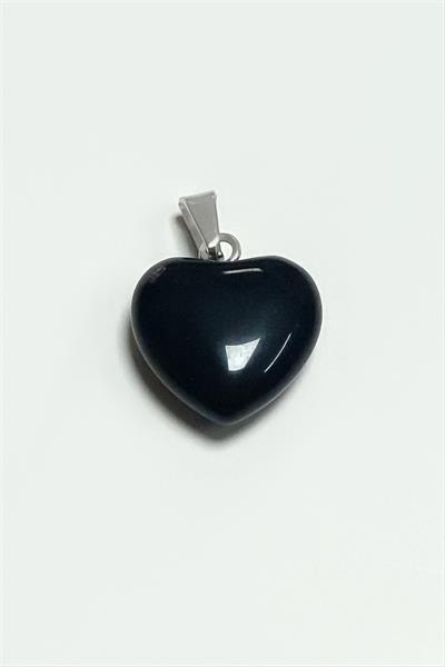 Onix Kalpli Doğaltaş Kolye Ucu Küçük 1,5 cm