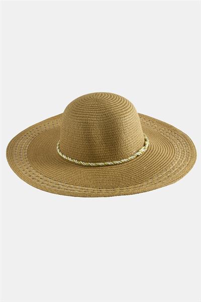 Örgülü Hasır Şapka