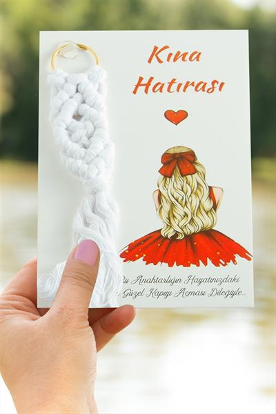 Örgülü İpli Anahtarlık