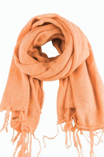 Örgülü İplik Kışlık Şal
