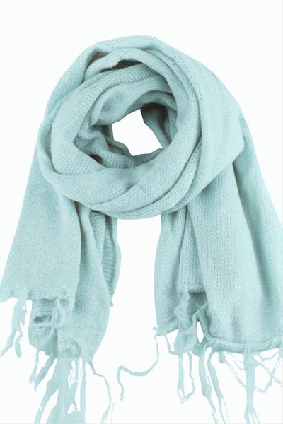 Örgülü İplik Kışlık Şal