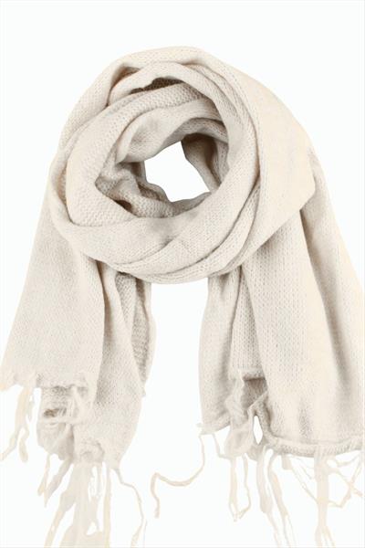 Örgülü İplik Kışlık Şal