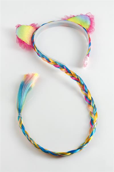 Örgülü Kulaklı Taç