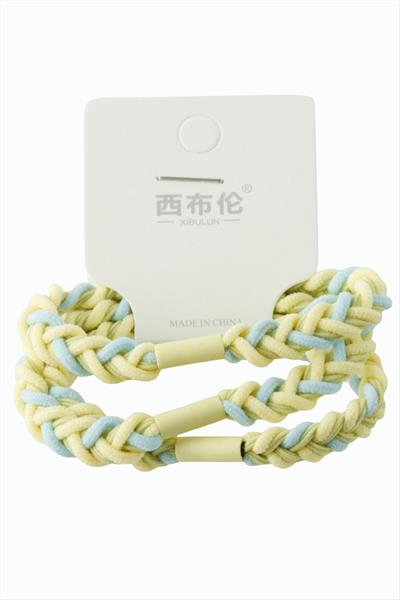 Örgülü Lastikli Toka 3 Adet 