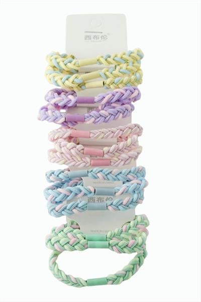 Örgülü Lastikli Toka 3 Adet 