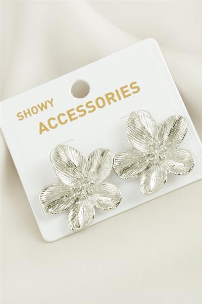 Orkide Trend Metal Küpe