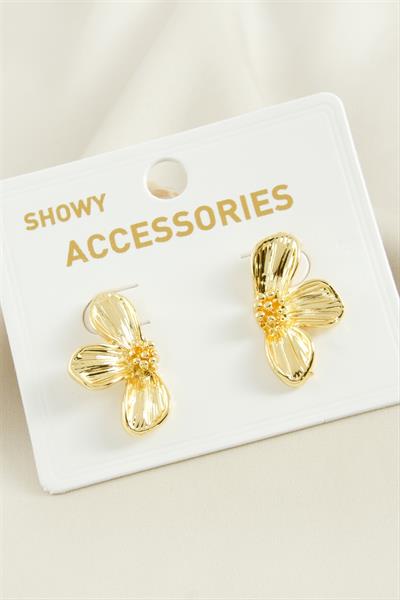 Orkide Trend Metal Küpe