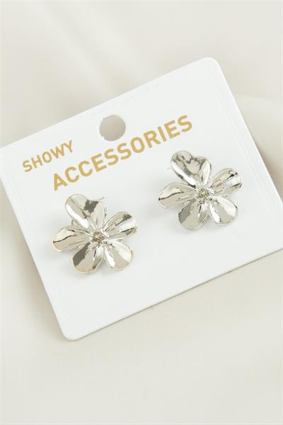 Orkide Trend Metal Küpe