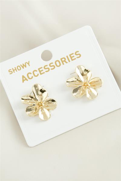 Orkide Trend Metal Küpe