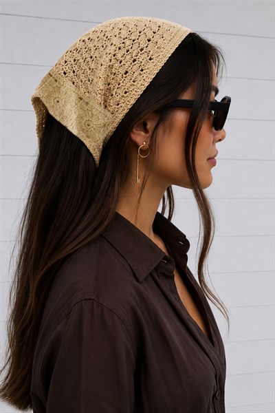 Örme Bohem Bandana