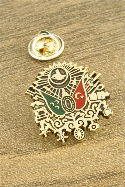 Osmanlı Bayrağı Yaka Rozet