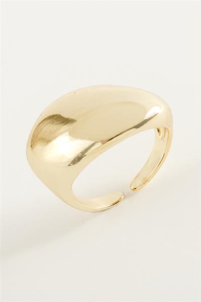 Oval Metal Yüzük