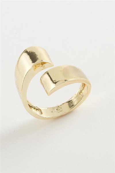 Oval Metal Yüzük
