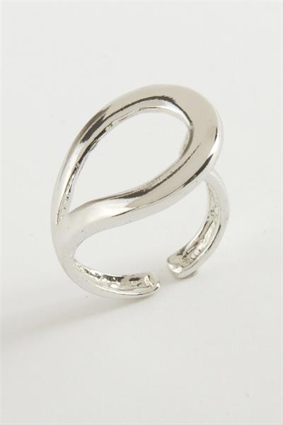 Oval Metal Yüzük