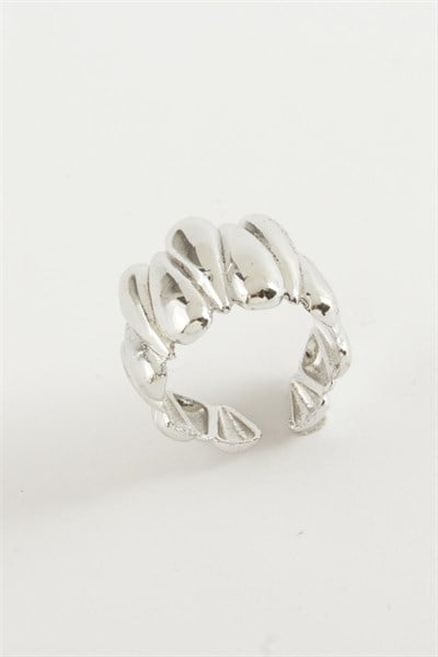 Oval Metal Yüzük