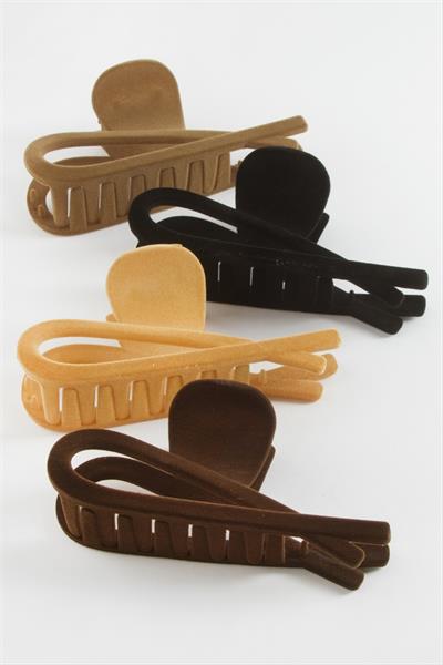 Oval Renkli Kadife Mandal Toka 13 cm