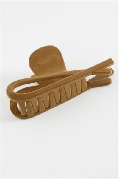 Oval Renkli Kadife Mandal Toka 13 cm