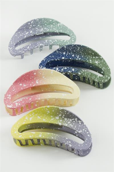 Oval Renkli Mandal Toka 10 cm