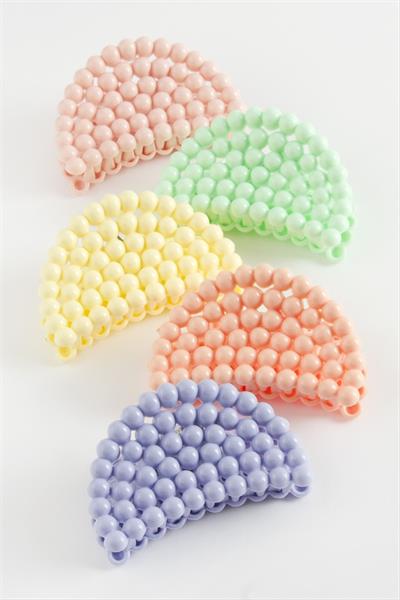 Oval Renkli Mandal Toka 6 cm