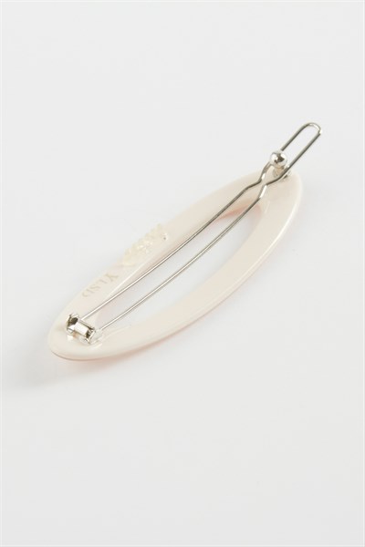 Oval Taşlı Klipsli Toka