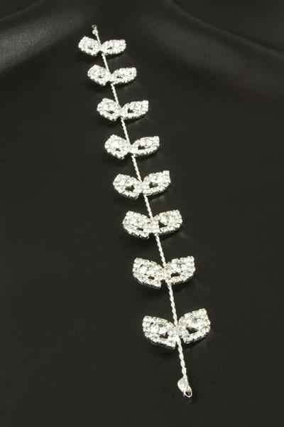 Oval Taşlı Saç Aksesuarı