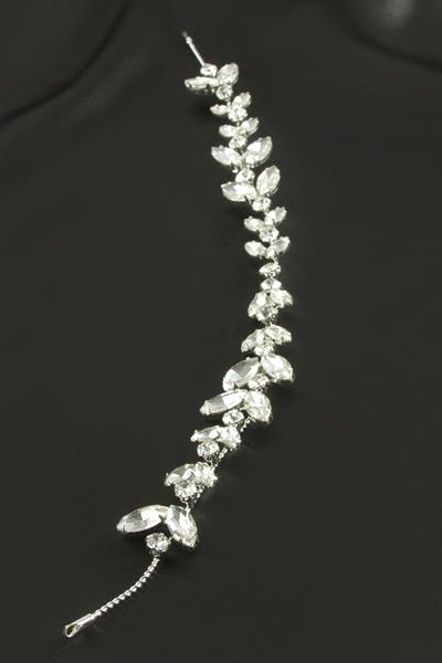 Oval Taşlı Saç Aksesuarı