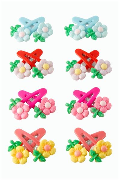 Papatya Çıtçıtlı Toka 4 Adet