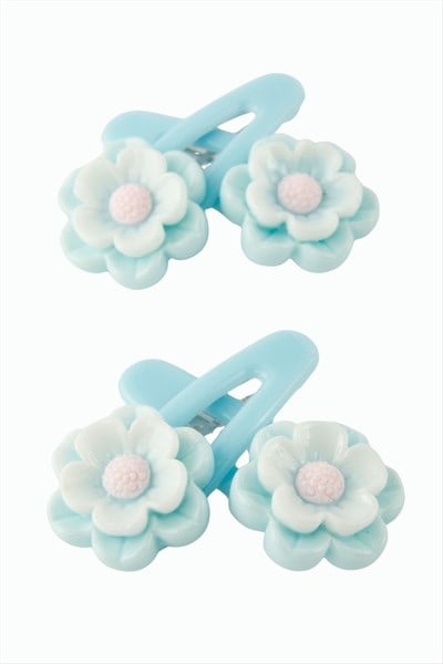 Papatya Çıtçıtlı Toka 4 Adet