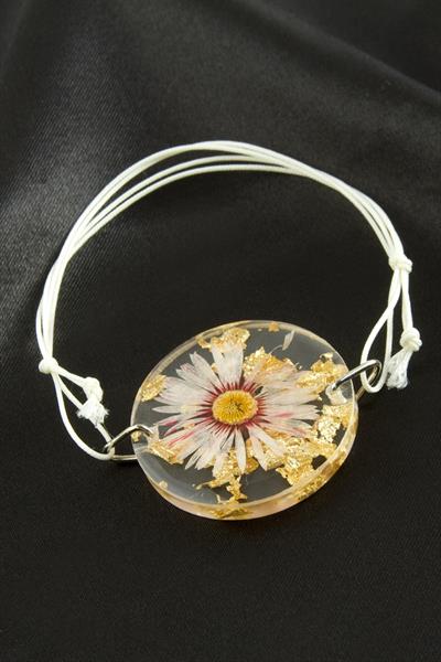 Papatya Epoksi Bileklik