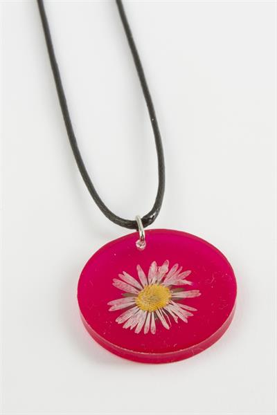 Papatya Epoksi Kolye