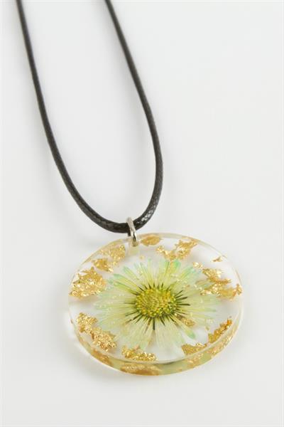 Papatya Epoksi Kolye