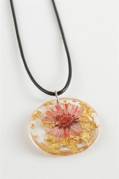 Papatya Epoksi Kolye