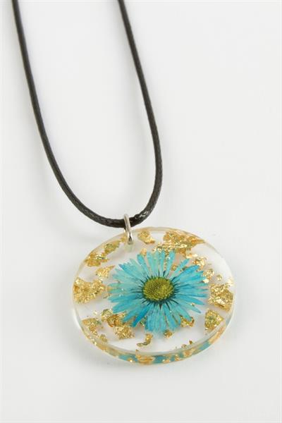 Papatya Epoksi Kolye