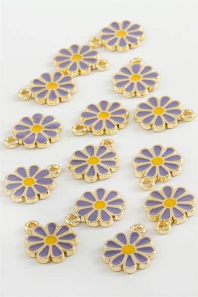 Papatya Tek Kulplu Mineli Bileklik ve Kolye Ucu Aparatı 1 Adet