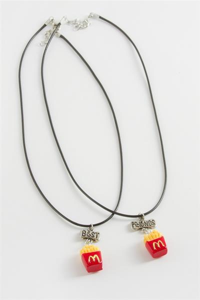 Patates Arkadaşlık Kolyeleri (Çift Kolye)