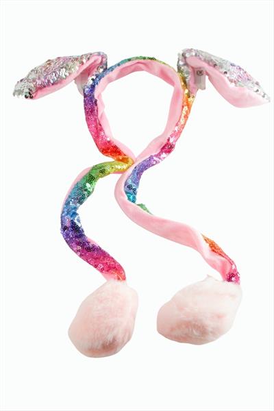 Peluş Hareketli Işıklı Tavşan Taç