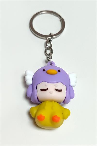 Peri Kızı Silikon Anahtarlık