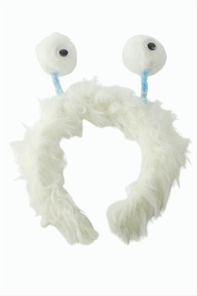 Ponpon Gözlü Tüylü Taç