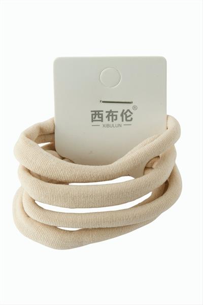 Renkli Havlu Lastikli Toka 4 Adet