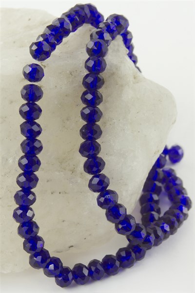 Renkli Kristal Dizi Taş 6 mm