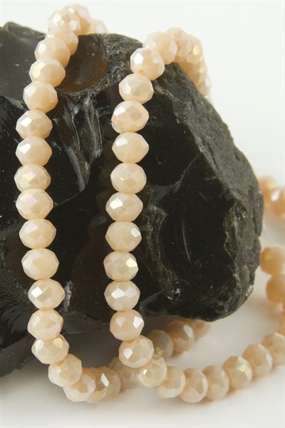 Renkli Kristal Dizi Taş 6 mm