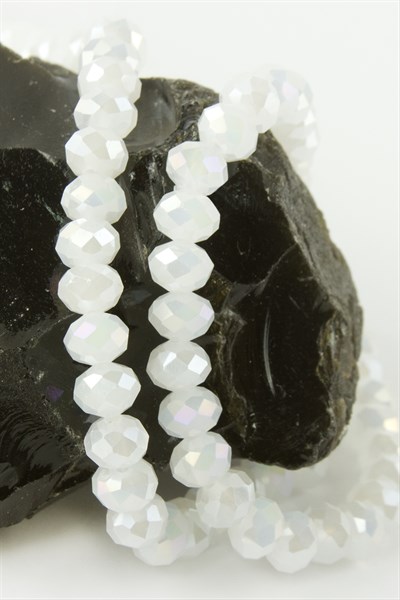 Renkli Kristal Dizi Taş 8 mm