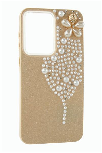 Samsung A36 Kelebek İnci Taşlı Kapak Kılıf