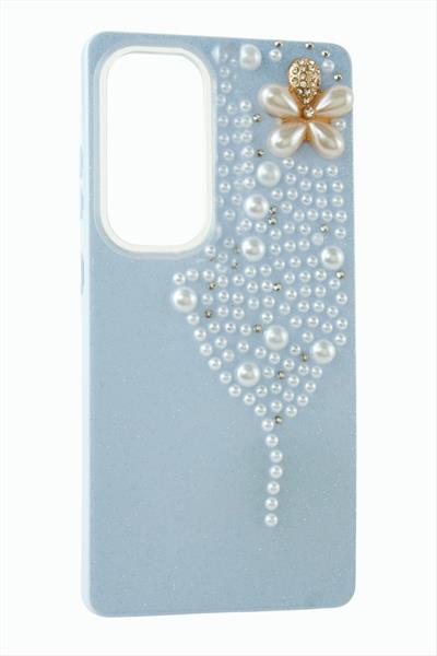 Samsung S25 ULTRA Kelebek İnci Taşlı Kapak Kılıf