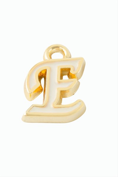 Sarı Renkli Püskül Kolye Ucu Harf