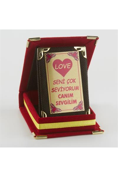 Seni Çok Seviyorum Canım Sevgilim Plaket
