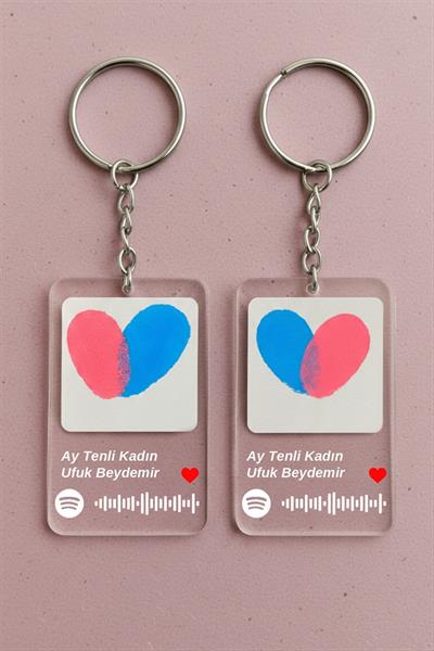 Sevgili Parmak İzli Anahtarlık Yapma Seti